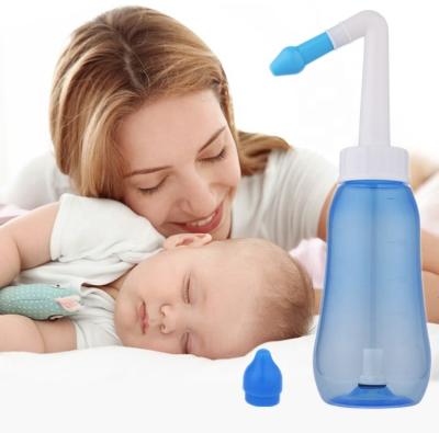 China Factory Custom Personal Care 300ml Wash Bottle Nasal Nose Irrigator for Adult and Children for sale