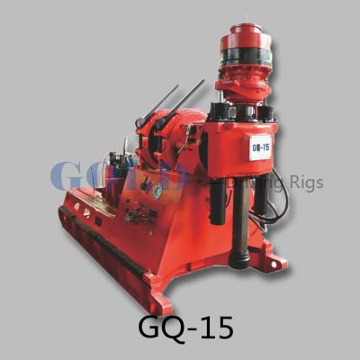 China top drive drilling rig GQ-15 water well drilling rig strong structure for sale