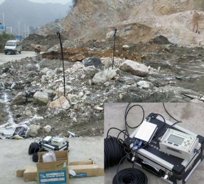 China Test Vibration Seismometer Blasting Vibration Logger By Explosive Bomb for sale