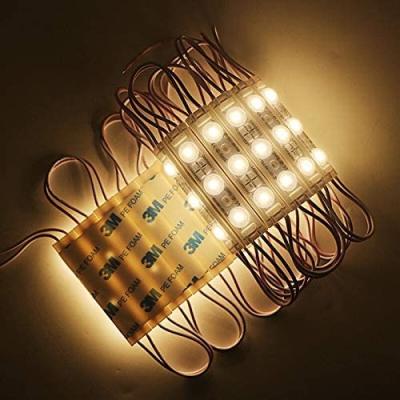 China LED size 12v bright dc 3led injection lens light sign 1.5w smd led module 2835 led modules for sale