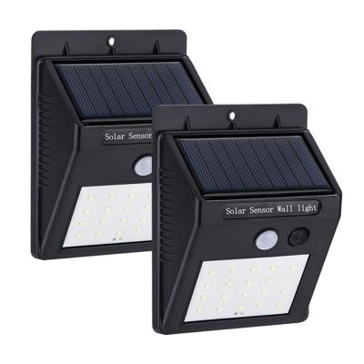 China CE Waterproof Outdoor ROAD Wall Lamp ABS IP55 Motion Sensor Solar Activated Wall Light Outside Outdoor Led Solar Light for sale