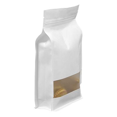 China OEM Wholesale Classic White High Grade Paper Chocolate Packaging Food Grade Plastic Bag Moisture Proof Low Price Packaging for sale