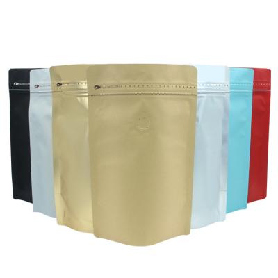 China Moisture-Proof Food-Grade Self-Standing Reusable Self-Standing Side Zipper Packaging Bag for sale