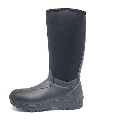 China Waterproof Mens Farmer Boots Waterproof Neoprene Wellington Work Rubber Boots for sale