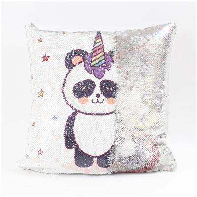 China Anti Static Reversible Cushion Covers Throw Sequin Sublimation Pillow for sale