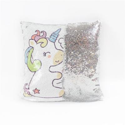 China Cushions Mothers Day Sublimation Sequin Anti-Static Pillow for sale