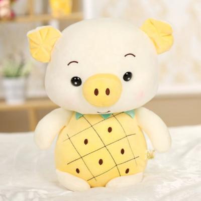 China Handsome & Cozy Cute Fruit Pineapple Stuffed And Plush Stuffed Animal Super Soft Pig Plush for sale