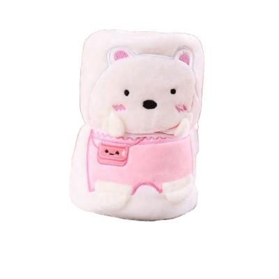 China Handsome & cobertores cozy custom plush toy soft blankets roll fleece blanket for sale