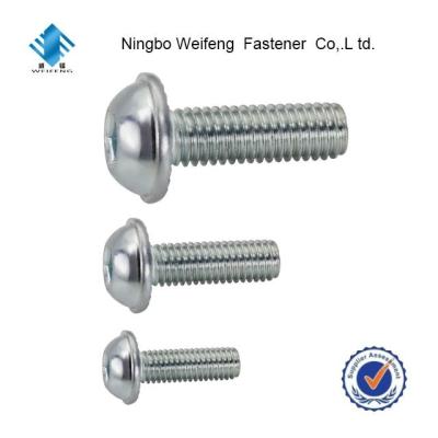 China HEX A2 A4 DIN7985 Pozi Pan Head Machine Screws All Sizes Galvanized Screws GB818 for sale