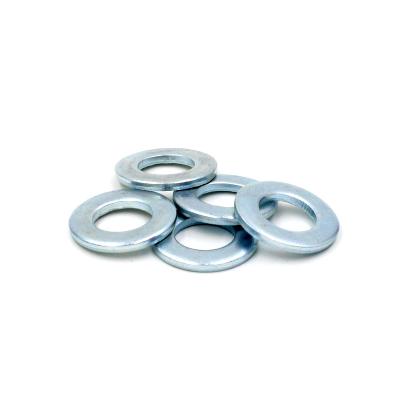 China Ningbo Split Supplier Arandela Carbono Grade 8.8 Din125 Zinc Galvanized Carbon Steel Round F436 M36 M10 Din 125 Flat Washer for sale