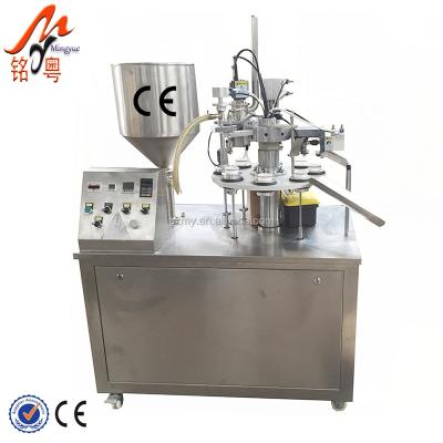 China Automatic Toothpaste Cream Jam Food Plastic Tube Lotion Filling And Sealing Machine for sale