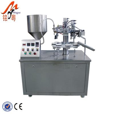 China Lip Cream Ointment Cream Filler Lotion Heating Gel Tube Soft Sealing Sealing Machine Soft Filling and Sealing Machine for sale