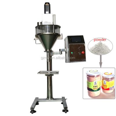 China Semi Automatic Food Manual 304 Stainless Steel Auger Filler Food Soybean Milk Powder Powder Filling Machine Semi Automatic Price for sale