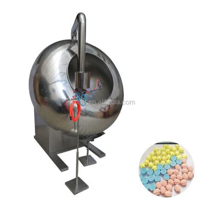 China Laboratory Stainless Steel Tablet Pharmaceutical Automatic Sugar Candy Peanut Film Coating Spray Machine for Food Products for sale