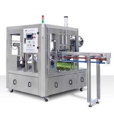 China Beverage Full-automatic Stand up Pouch Filling and Sealing Machine for liquid or semi liquid for sale