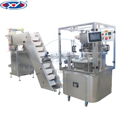 China Chemical k cup manufacturing equipment/coffee capsule packing machine/k cup filling machine for sale