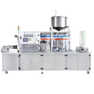 China Beverage mineral water cup filling and sealing machine / pure water filling and sealing machine / water cup filling and sealing machine for sale