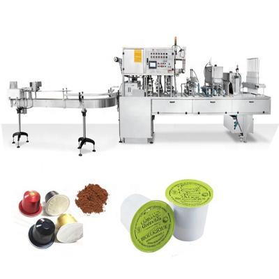 China Nespresso Coffee Capsule Filling Sealing Machine Full automatic coffee capsule production line /coffee coffee capsule packing packaging machine for sale