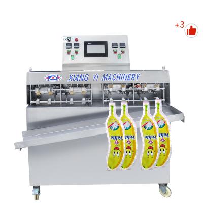 China Food Automatic Water Fruit Juice Packing Machine Plastic Shaping Bag Pouch Liquid Filling Sealing Machine for sale