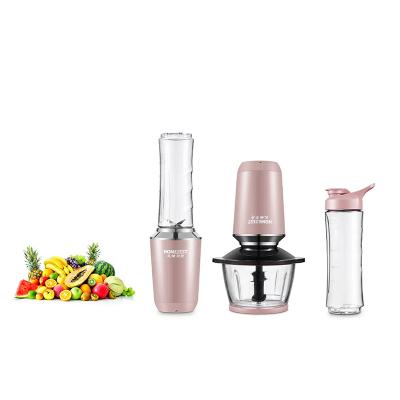 China 110V - 240V Personal Electric Blender Mixer 2 In 1 Grinder And Blender for sale