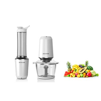 China 2 In 1 Personal Electric Blender Multipurpose Portable Fruit Blender for sale