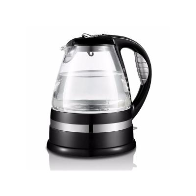 China T-822F Calidad alimenticia vidrio caldera de agua eléctrica calentador de agua 1.7L Capacidad en venta