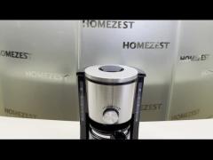 Homezest CM-338BEA drip coffee maker stainless coffee brewer electric coffee maker