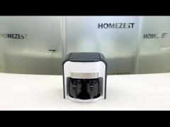 Homezest CM-902 ergonomic portable design drip coffee maker set double cup