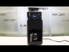 Homezest GM3002 High-end LED Display Automatic Grinder & Brew Coffee Machine Maker