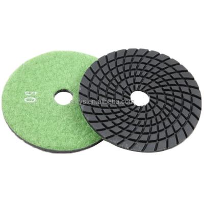 China Process Special Shaped Diamond Stone Wet Polishing Pads For Polishing Granite, Marble, Quartz Stone for sale