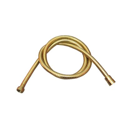 China Modern Gold Plated Flexible Shower Hose for sale