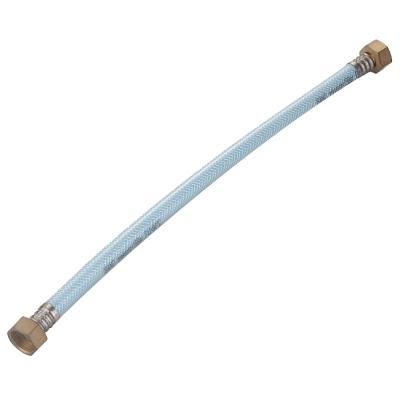 China 304 Stainless Steel Curve Hose F1/2*F1/2 Modern Blue Lap Braided Hose for sale