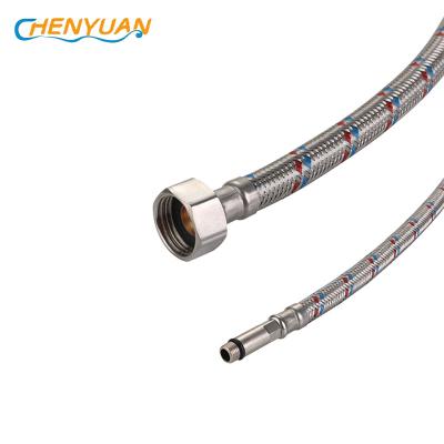 China SS 304/ss 201/nylon stainless steel flexible bellows nylon wire braided hose metal hose braided rubber hose fittings for sale