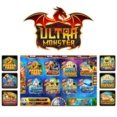 China Metal + Acrylic / Customize Most Popular Mobile Arcade Monster Shooting Fish Game Software Amusement Online Fish Game Ultra for sale