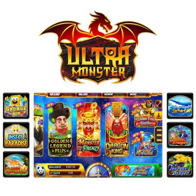 China Metal+Acrylic/Customize Hot Selling Game For Playing Arcade Game Ultra Monster Mobile Online Game Shooting Fish Online Software for sale