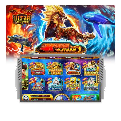 China Metal + Acrylic / Customize Ultra Hot Download Mobile Phone Monster Sub-Distributor Arcade Video Games Shooting Fish Online Game for sale