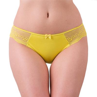 China Brazilian Women's Celana Dalam Lingerie Lace Panties Briefs Antibacterial Natural Quality Exquisite Workmanship Panties for sale