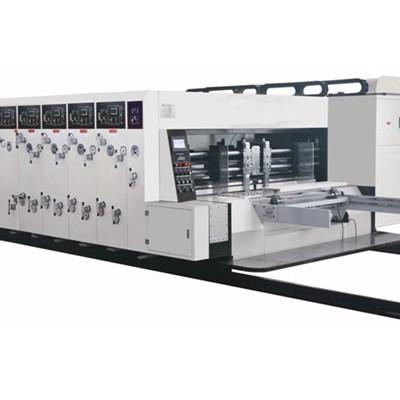 China Hebei chemical xulin automatic 4 color high speed carton flexo printing creasing die cutting machine for sale