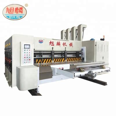 China GARMENT Flexo Printer Slotter Corrugated Cardboard Box Die Cutting Slot Machine for sale