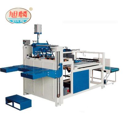 China machinery & Corrugated Hardware Automatic Paper Box Folder Gluer Folding Gluing Cardboard Boxes Machine for sale