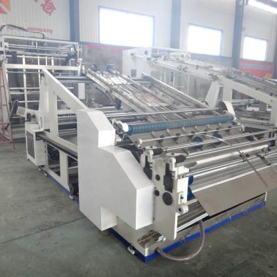 China Full Automatic Beverage 1200mm Flute Cardboard Box Laminating Machine With Hot Sales for sale