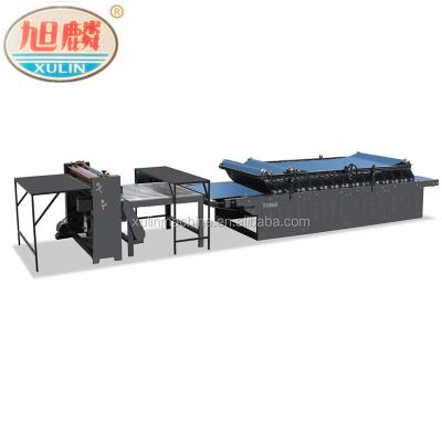 China Corrugated Cardboard Making Manual Flute Laminating Machine for sale