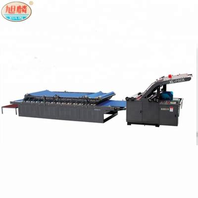 China CLOTHING Cardboard Folder Gluer / Wrapping / Laminate Pasting Machine for sale