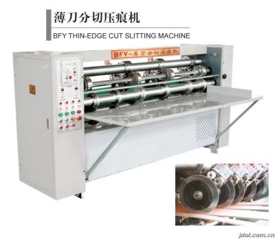 China Semi-automatic carton packing machines/Creasing machine thin blade cutter and creasing knife blade cutter for corrugated paper for sale