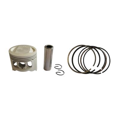 China Aluminum Alloy 62mm Motorcycle Engine Piston Kit CG150 With Piston Ring for sale