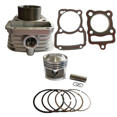 China Aluminum Alloy Air Cooling Cooled 56mm Motorcycle Cylinder Kits With Piston And Pin for sale