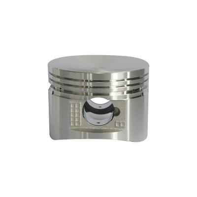 China Custom Motorcycle Engine 57mm Silver Aluminum Alloy High Grade 3W4S CNG Piston Kit for sale