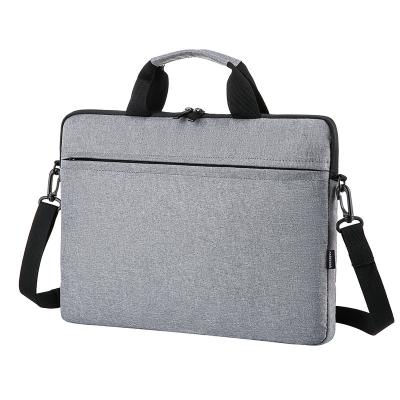 China Custom Waterproof Polyester Logo Business Computer Bag Laptop Messenger Briefcase Notebook Bag for sale