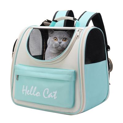 China Other Outdoor Large Travel Bag Cat Dog Backpack Transparent Space Clear Breathable Capsule Carrier Bag Pet Backpack for sale