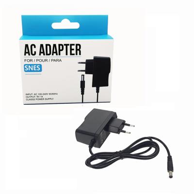 China AC Adapter Power Supply Charging Charger For Super Nintendo SNES 9V 1A Output With EU Plug NES Power Advance for sale